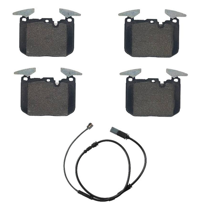 BMW Disc Brake Pad Set - Front (w/ Sensor)